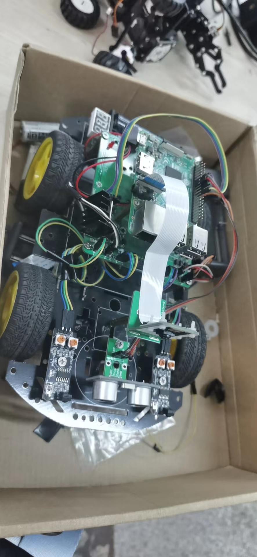 智能车整体布局